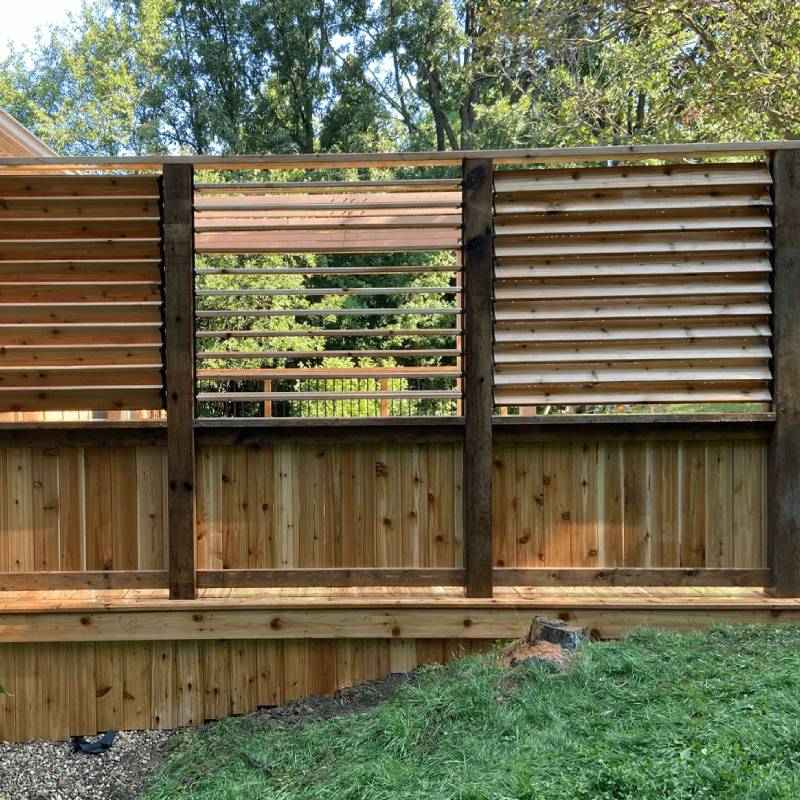 Cedar Louvers